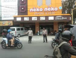 Beri Kenyamanan Pengguna Jalan Pos Padat Sore Polsek Binjai Timur