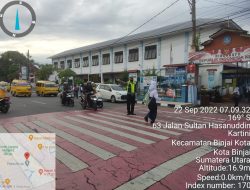 Ciptakan Lalu Lintas Kondusif Satlantas Polres Binjai Laksanakan Gatur Pagi