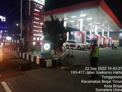 PENYESUAIAN TARIF BARU BBM || UNIT PATROLI SAT LANTAS MONITORING SEKITARAN SPBU ANTISIPASI ANTRIAN DAN PENYALAHGUNAAN BBM