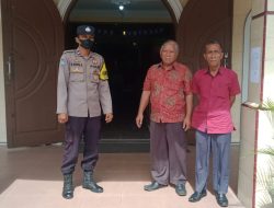 PAM GEREJA MINGGU RUTIN POLRES BINJAI DAN JAJARAN POLSEK PASTIKAN BERJALAN AMAN KONDUSIF