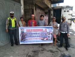 SOSIALISASI DAN EDUKASI GIAT PENLING – PENLUH UNIT DIKYASA SAT LANTAS POLRES BINJAI DAN IMBAUAN PROTOKOL KESEHATAN
