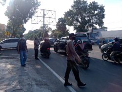 GATUR SORE ANTISIPASI KEMACETAN JALAN RAYA GATUR SORE HARI POLSEK BINJAI TIMUR