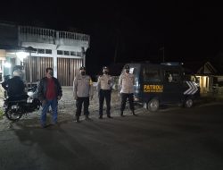 Patroli R-4 Dan Imbauan Prokes Di Objek – Objek Vital Wilkum Polsek Sei Bingai