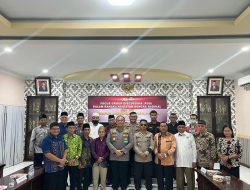 DIVHUMAS POLRI BERSAMA POLRES BINJAI, TOKOH AGAMA, TOKOH MASYARAKAT, TOKOH PEMUDA DAN MEDIA MELAKSANAKAN FGD