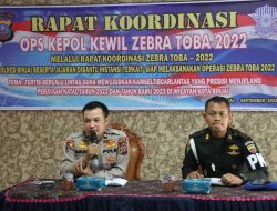 KABAG OPS POLRES BINJAI PIMPIN RAPAT KOODINASI OPERASI KEPOLISIAN KEWILAYAHAN ZEBRA TOBA -2022 WILKUM POLRES BINJAI