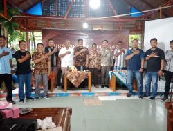 KASAT INTELKAM POLRES BINJAI HADIRI SOSIALISASI KEPADA INSAN PERS DAN MEDIA CETAK/ ELEKTRONIK YANG DISELENGGARAKAN OLEH KPU KOTA BINJAI BIDANG SOSIALISASI PENDIDIKAN PEMILIH DAN PARTISIPASI MASYARAKAT