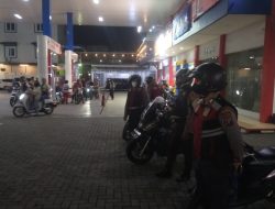 SASAR OBJEK VITAL SAT SAMAPTA MELALUI UNIT PAM OBVIT POLRES BINJAI PATROLI R-2 MALAM RUTIN