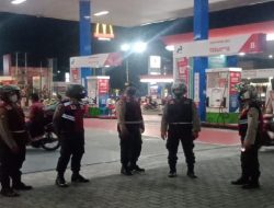 PATROLI R-2 MALAM RUTIN SASAR OBJEK VITAL SAT SAMAPTA MELALUI UNIT PAM OBVIT POLRES BINJAI