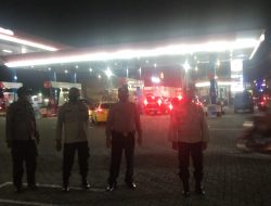 POLSEK BINJAI TIMUR PATROLI R-4 GIAT KRYD SASAR SPBU ANTISIPASI PENIMBUNAN BBM BERSUBSIDI