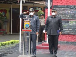 POLRES BINJAI BERSAMA INSTANSI TERKAIT LAKSANAKAN APEL GELAR PASUKAN OPS ZEBRA TOBA-2022