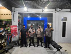 Patroli Malam Antisipasi 3C Sasar Objek Vital Wilkum Polsek Sei Bingai