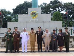 KAPOLRES BINJAI HADIR PADA ZIARAH NASIONAL JELANG HUT TNI KE 77 TAHUN 2022