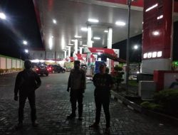 GIAT PATROLI KRYD POLSEK BINJAI TIMUR SASAR SPBU ANTISIPASI PENIMBUNAN BBM BERSUBSIDI