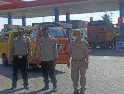 GIAT PATROLI KRYD SASAR SPBU ANTISIPASI PENIMBUNAN BBM BERSUBSIDI