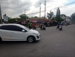 PELAYANAN PRIMA POLSEK BINJAI SELATAN GABUNGAN UNIT GATUR SORE ANTISIPASI KEMACETAN ARUS LALU LINTAS