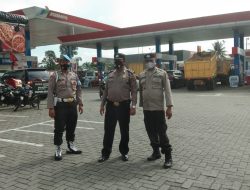 POLSEK BINJAI TIMUR GIAT KRYD SASAR SPBU ANTISIPASI PENIMBUNAN BBM BERSUBSIDI PASCA PENYESUAIAN HARGA BBM