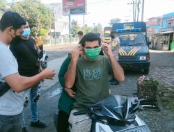 OPERASI YUSTISI SORE HARI DIGELAR IMBAUAN PENCEGAHAN PENYEBARAN COVID-19