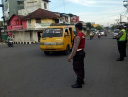 STORNG POINT PERSONIL SAMAPTA POLRES BINJAI LAKSANAKAN GATUR PAGI BERIKAN PELAYANAN PRIMA KEPOLISIAN KEPADA MASYARAKAT