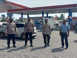 UNIT PATROLI POLSEK BINJAI TIMUR GIAT KRYD SASAR SPBU ANTISIPASI PENIMBUNAN BBM BERSUBSIDI