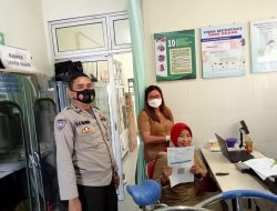 Mobilisasi Warga Pelaksanaan Vaksinasi Bhabinkamtibmas Polsek Binjai Utara