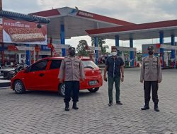 GIAT PATROLI KRYD POLSEK BINJAI TIMUR SASAR SPBU ANTISIPASI PENIMBUNAN BBM BERSUBSIDI