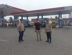 PATROLI POLSEK BINJAI TIMUR SASAR SPBU ANTISIPASI PENIMBUNAN BBM BERSUBSIDI