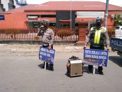 EDUKASI PENLING – PENLUH UNIT DIKYASA SAT LANTAS POLRES BINJAI MEWUJUDKAN KAMSELTIBCAR LANTAS YANG KONDUSIF