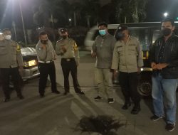 PATROLI MALAM HARI RUTIN BERSINGGUNGAN MONITORING KEWILAYAHAN CIPTA KONDISI AMAN KONDUSIF