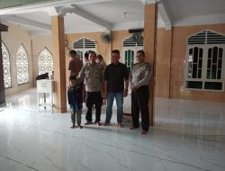 POLRES BINJAI DAN JAJARANYA MONITORING  PELAKSANAAN SHALAT JUMAT, BERIKAN KENYAMANAN SAAT BERIBADAH