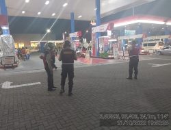 PAM OBVIT POLRES BINJAI MELALUI PATROLI R-2 MALAM HARI SASAR OBJEK VITAL DI KEWILAYAHAN