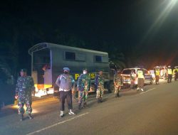 SINEGRITAS TNI – POLRI DAN INSTANSI TERKAIT DALAM RANGKA PATROLI SKALA BESAR ANTISIPASI BALAP LIAR , GENG MOTOR DAN GUANTIBMAS