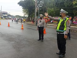 SAT LANTAS POLRES BINJAI LAKUKAN PENGATURAN LALU LINTAS DALAM RANGKA CAR FREE DAY MINGGU PAGI DI LOKASI LAPANGAN MERDEKA BINJAI