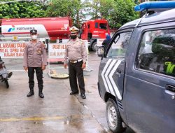 ANTISIPASI ANTRIAN PANJANG PATROLI RUTIN SASAR SPBU POLSEK BINJAI SELATAN