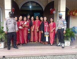 PENGAMANAN RUTIN DILAKSANAKAN GEREJA MINGGU BERIKAN KENYAMANAN UMAT KRISTIANI UNTUK MELAKSANAKAN IBADAH