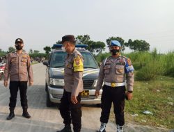 PATROLI RUTIN SEPUTARAN JALAN BARU MAKALONA ANTISIPASI BALAP LIAR, DAN KEJAHATAN 3C POLSEK BINJAI TIMUR