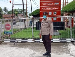 MONITORING KELANGGKAAN BBM WILKUM POLSEK BINJAI BARAT LAKUKAN PATROLI RUTIN