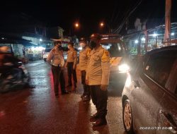 BERSINGGUNGAN PATROLI MALAM HARI MONITORING ANCAMAN 3C DAN GEMOT