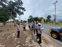 ANTISIPASI GANGGUAN KAMTIBMAS, POLRES BINJAI MELAKSANAKAN PATROLI GABUNGAN SKALA BESAR
