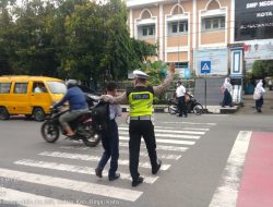 Gatur Pagi ,Satlantas Polres Binjai Berikan Pelayanan Prima Untuk Masyarakat