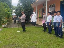 PS. Kasikum Polres Binjai Jadi Pembina Upacara Bendera di Sekolah