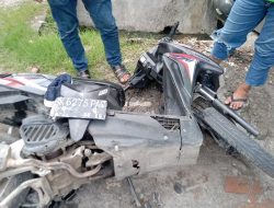 LAKA LANTAS SEPTOR VS TRUK RENGGUT 1 KORBAN JIWA