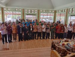 WAKA POLRES BINJAI HADIRI KEGIATAN SOSIALISASI TAHAPAN PEMILU TAHUN 2024 DENGAN TEMA PERAN TOKOH MASYARAKAT DALAM MENYUKSESKAN PEMILU 2024
