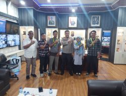 KAPOLRES BINJAI TERIMA SILATURRAHMI SERIKAT MAHASISWA MUSLIMIN INDONESIA (SEMMI) KOTA BINJAI