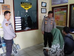 KAPOLRES BINJAI AKBP FERIO SANO GINTING, S.I.K.,M.H., SIDAK LANGSUNG TERHADAP PELAYANAN PUBLIK
