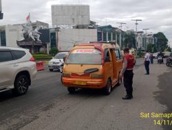 Pam Obvit Sat Samapta Polres Binjai Melaksanakan Patroli Sambang di Objek Vital serta Menyampaikan Pesan Kamtibmas
