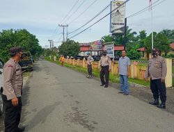 Polsek sei bingei melaksanakan Oprasi Yustisi serta bagikan masker secara gratis