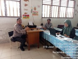Bhabinkamtibmas Polsek Binjai Utara laksanakan patroli kamtibmas dan sambang kepada warga binaan serta menyampaikan pesan-pesan kamtibmas