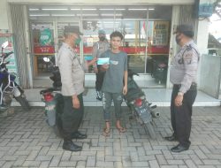 Polsek Binjai timur melaksanakan kegiatan himbauan Pemerintah cegah penambahan virus corona  kepada warga masyarakat