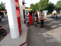 Personil Bhabinkamtibmas Polsek Binjai Utara melaksanakan kegiatan rutin sambaing dan DDS kepada warga binaan serta menyampaikan pesan kamtibmas