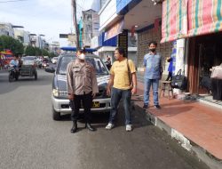 Polsek Binjai Kota melaksanakan patroli roda empat guna mengantisipasi 3 C serta menyampaikan pesan kamtibmas